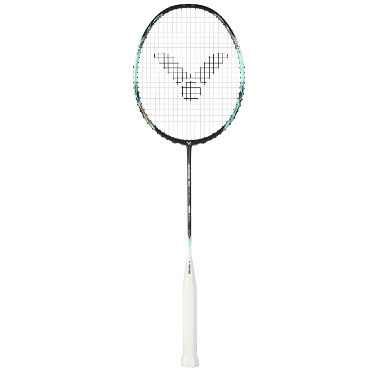 Victor Auraspeed 90K Badminton Racket Metallic R (balanced, stiff) turquoise blue - unstrung -